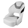 Wise Wise 3314-1782 Baja Bucket Seat; Brite White; Grey & Black 3314-1782